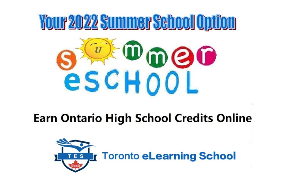 Summer School Toronto eLearning School Canada's Premier Online High