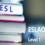ESLAO English  as a Second Language Level 1
