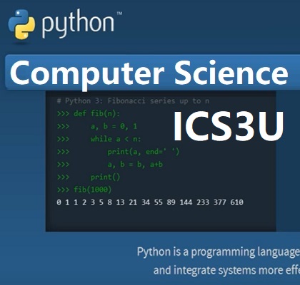 ICS3U Computer Python Grade 11