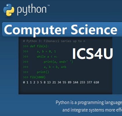 ICS4U Computer Python Grade 12