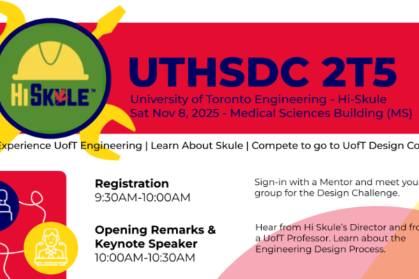 University of Toronto High School Design Competition
