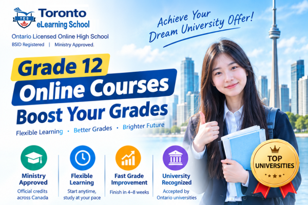 2026–2027 OSSD Online Credit Courses-eLearning